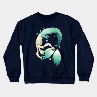 Playful Merman Crewneck Sweatshirt